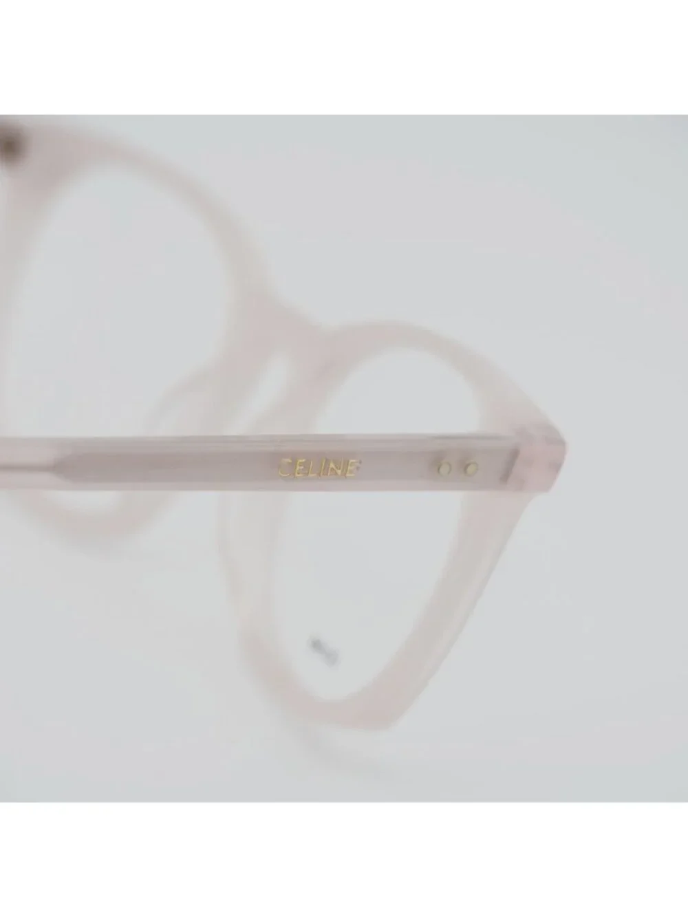 Celine CL50058I 072 Square Eyeglasses 50mm - Shiny Light Pink